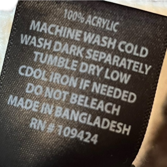 Jake Austin Cream and Brown Fair Isle Patterned Sweater, Size M, NWOT - Picture 7 of 9